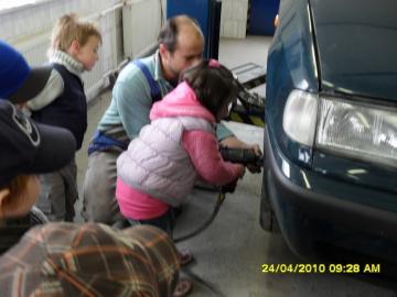 Návšteva autodielne Návšteva autodielne
