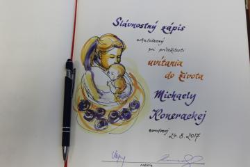 Uvítanie detí do života Uvítanie detí do života
